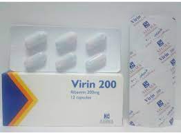 VIRIN 200MG 12 CAPS