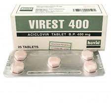 VIRINREST 400 MG 28 SCORED F.C. TABS