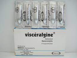 VISCERALGINE 20MG 6 SUPP