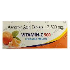 VITAMIN C 500 MG CHEWABLE TABS