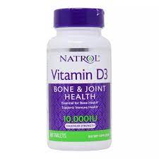 VITAMIN D3 10.000 IU 60 TABS. (NATROL)