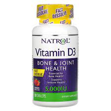 VITAMIN D3 5000 IU 90 TABS. (NATROL)