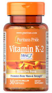 VITAMIN K-2 (MENAQ7) 50 MCG 30 SOFTGELS (ILLEGAL IMPORT)