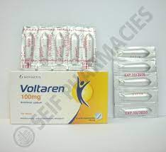 VOLTAREN 100MG 10 SUPP