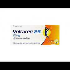 VOLTAREN 25MG 30 ENTERIC COATED TAB