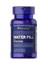 WATER PILL WITH POTASSIUM 100 CAPLETS (ILLEGAL IMPORT)