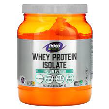 WHEY PROTEIN ISOLATE POWDER 544 GM (1.2 LBS) (NOW)