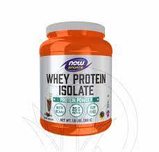 WHEY PROTEIN ISOLATE POWDER CHOCOLATE 816 GM (1.8 LBS) (NOW)