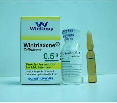 WINTRIAXONE 500 MG PD. FOR I.M INJ