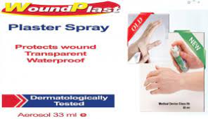 WOUND PLAST SPRAY 33 ML