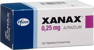 XANAX 0.25 MG 100 TABS.(N/A)