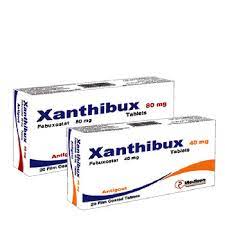 XANTHIBUX 40 MG 20 F.C. TABS