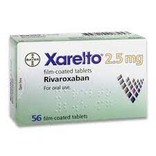 XARELTO 2.5 MG 56 F.C. TAB