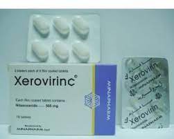 XEROVIRINC 500MG 18 F.C. TAB