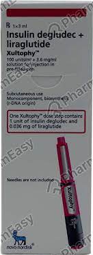 XULTOPHY 100 I.U./3.6 MG/ML PREFILLED PEN 3 ML