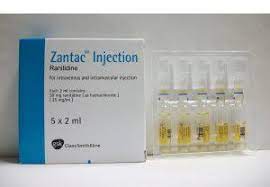 ZANTAC 50MG/2ML I.M/I.V 5 AMP. (CANCELLED)