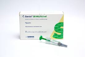 ZARZIO 30 MIU/0.5ML PREF. SYRINGE  FOR S.C./I.V. INF