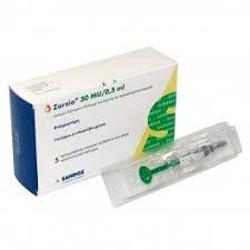 ZARZIO 48 MIU/0.5ML PREF. SYRINGE  FOR S.C./I.V. INF