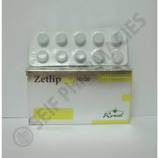 ZETLIP PLUS 10/20MG 10 F.C. TAB