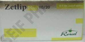 ZETLIP PLUS 10/40MG 10 F.C. TAB