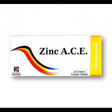 ZINC A.C.E 20 TABS