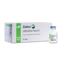 ZINFORO 600 MG POWDER FOR IV INF. 10 VIALS