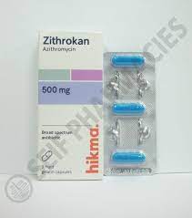 ZITHROKAN 500 MG 3 CAPS