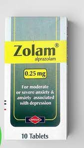 ZOLAM 0.25 MG 10 TABS