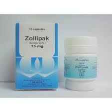 ZOLLIPAK 15MG 10 CAPS