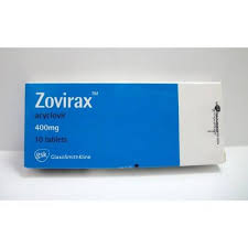 ZOVIRAX 400MG 10 TAB