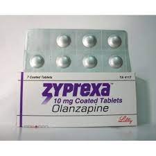 ZYPREXA 10MG 7 COATED TAB