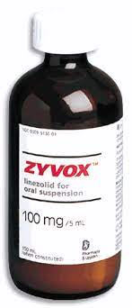 ZYVOX 100MG/5ML GRANULES FOR ORAL SUSP. 150ML (N/A)