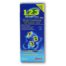 1 2 3 (ONE TWO THREE) SUSP. 120 ML