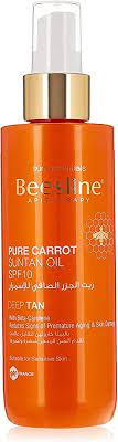 BEESLINE PURE CARROT SUNTAN OIL SPF 10 - 200 ML