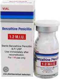 BENZACILLIN 1.2 M.I.U.FOR I.M.INJ VIAL