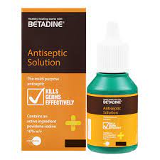 BETADINE ANTISEPTIC SOLN. 10% 60 ML