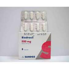 BIODROXIL 1 GM 8 F.C.TAB