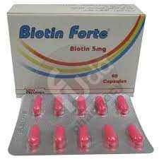 BIOTIN FORTE 5MG 60 CAPS