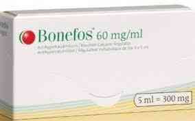 BONEFOS 60MG/ML (5ML) 5 CONCENTRATE AMP