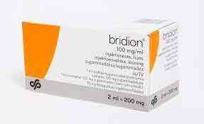 BRIDION 200MG/2ML SOL. I.V. 10 VIALS (NET PRICE)