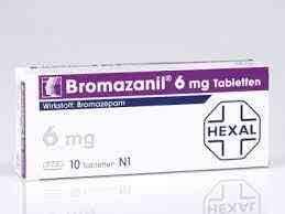 BROMAZANIL 6MG 10 TABS