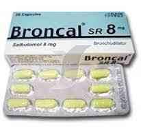 BRONCAL 8MG S.R.20 CAPS