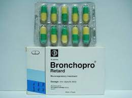 BRONCHOPRO RETARD 75MG 10 CAPS