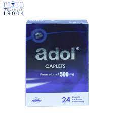 ADOL 500MG 24 CAPLETS