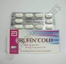 BRUFEN COLD 10 F.C. TABS