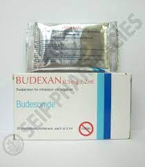 BUDEXAN 0.5 MG/2ML 20 SUSP. AMP. FOR INH