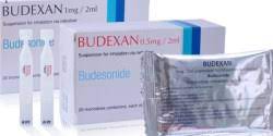 BUDEXAN 1 MG/2ML 20 SUSP. AMP. FOR INH