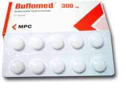 BUFLOMED 300MG 10 TAB.(CANCELLED)