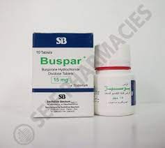 BUSPAR 15 MG 10 DIVIDOSE TABS