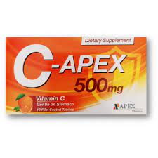 C-APEX 500 MG 10 TAB